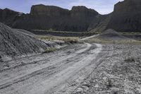 Utah Landscape: Clear Sky, Grass, and Dirt Road