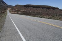 Utah Landscape: Clear Sky and Red Rock