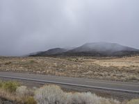 Utah Landscape: Clouds over Mountains on a Sunny Day