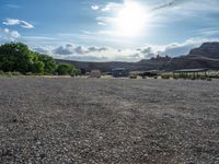 Utah Landscape at Dawn: Open Canyon and River