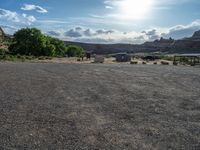 Utah Landscape at Dawn: Open Canyon and River