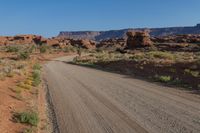 Utah Landscape: Desert Mountains and Vegetation