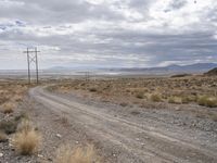 Utah Landscape: Overlooking the Desert Road