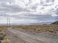 Utah Landscape: Overlooking the Desert Road