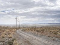 Utah Landscape: Overlooking the Desert Road