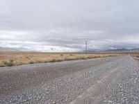 Utah Landscape: Endless Road on Dirt