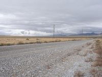 Utah Landscape: Endless Road on Dirt