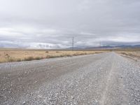 Utah Landscape: Endless Road on Dirt