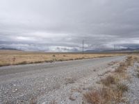 Utah Landscape: Endless Road on Dirt