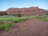 Utah Landscape: Fisher Towers Against a Clear Sky