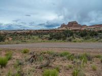 Utah Landscape: Gravel and Dirt Roads