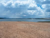 Utah Landscape: A Lake under a Clear Sky