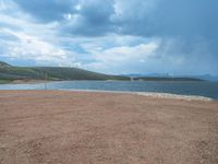 Utah Landscape: A Serene Lake in Open Space