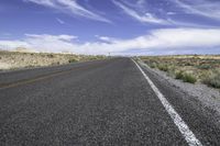 Utah Landscape: Mountain Road Through the Desert