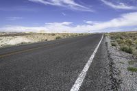 Utah Landscape: Mountain Road Through the Desert