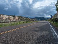 Utah Landscape: A Scenic Mountain Road