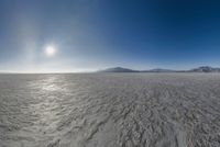 Utah Landscape: Mountains and the Salt Lake