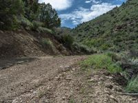 Utah Landscape: Mountains, Tracks, and Sand Streets