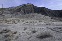 Utah Landscape: Mountains and Gravel Road