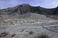 Utah Landscape: Mountains and Gravel Road