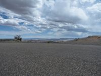 Utah Landscape: Open Space and Asphalt Roads