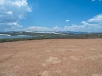 Utah Landscape: Open Space with a Lake