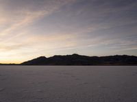 Utah Landscape: Open Space, Sand, and Dawn