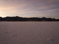 Utah Landscape: Open Space, Sand, and Dawn