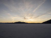 Utah Landscape: Open Space, Sand, and Dawn