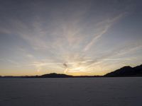 Utah Landscape: Open Space, Sand, and Dawn