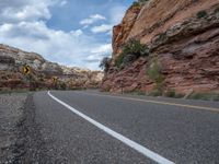 Utah Landscape: Road and Nature