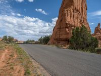 Utah Landscape: Road, Clouds, and Nature