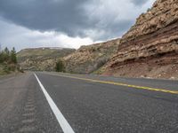 Utah Landscape: Road in Gloom