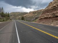 Utah Landscape: Road in Gloom