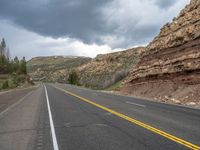 Utah Landscape: Road in Gloom