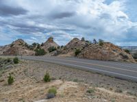 Utah Landscape: Road from a High Position