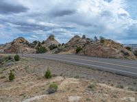 Utah Landscape: Road from a High Position