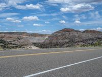 Utah Landscape: Road and Nature on a Day