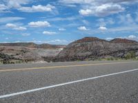 Utah Landscape: Road and Nature on a Day