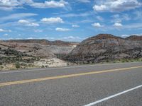 Utah Landscape: Road and Nature on a Day