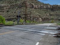 Utah Landscape: Road Through the Mountains