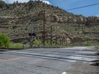 Utah Landscape: Road Through the Mountains