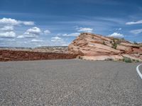 Utah Landscape: Road and Clouds