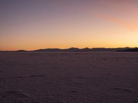 Utah Landscape: Sand Desert Afterglow