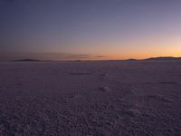 Utah Landscape: Sand Desert Afterglow