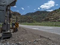 Utah Landscape: Scenic Asphalt Road