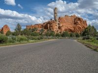 Utah Landscape: Scenic Road in Kodachrome Basin State Park