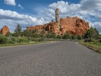 Utah Landscape: Scenic Road in Kodachrome Basin State Park