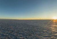 Utah Mountain with Clear Sky and Salt Lake