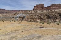 Utah Mountain Formation: Rugged Terrain and Red Rock